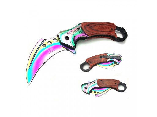Falcon Spring Assisted Pocket Knife KS430636RB